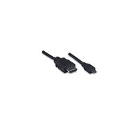 MANHATTAN Cavo HDMI Highspeed con ethernet channel 1.4 A M/ Micro D M, 5,0 m