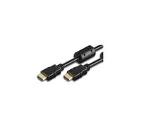 MANHATTAN Cavo HDMI Standard 19 pin con Ethernet con ferrite 15 mt