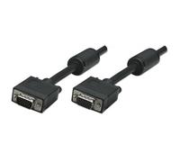 Manhattan Cavo Monitor Svga M/F Cavo SVGA da 10 m con ferrite