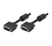 Manhattan Cavo Monitor Svga M/F Cavo SVGA da 10 m con ferrite