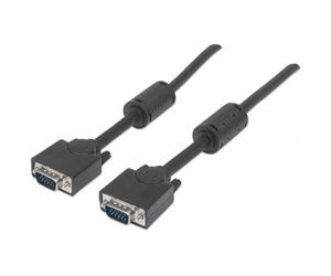 Manhattan Cavo Monitor Svga M/M con ferrite da 3 m