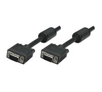 Manhattan Cavo Monitor Svga M/M con ferrite da 5 m
