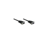 Manhattan Cavo monitor SVGA standard M/M 1,8 mt NERO
