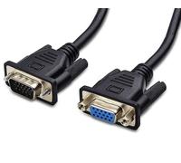 Cavo prolunga monitor SVGA standard M/F 7,5 mt NERO