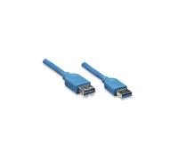 Techly Cavo Prolunga USB 3.0 A maschio/A femmina 3m Blu (ICOC U3-AA-30-EX) NEW