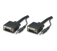 Manhattan Cavo SVGA con Audio 10 mt