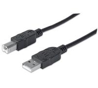 Manhattan Cavo USB 2.0 A maschio/B maschio 5m Nero