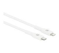 Manhattan 394505 USB-C to Lightning® Charging and Sync Cable 0.5 m White