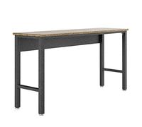 Manhattan Comfort Fortress Rolling Cabinet Garage Storage, Black/Gray