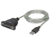 Manhattan Convertitore USB a Stampante Parallela DB25 F