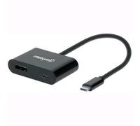 Manhattan Convertitore USB-C™a DisplayPort con porta Power Delivery