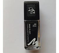 'Manhattan Cosmetics - Edition"Rita by ora Last & Shine Smalto per unghie N ° 006 MATTE BLACK, 10 ml.