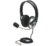 Manhattan Cuffie stereo classiche, audio di qualità con asta microfono flessibile