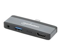 Manhattan Docking Station da Viaggio USB-C™ PD a HDMI 4 in 1