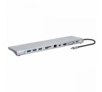 Manhattan 130578 USB-C™ 11-in-1 Triple Monitor with MST