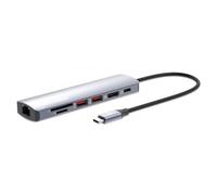 Manhattan Docking Station USB-C™ PD 7-in-1 4K Hub Multiporta