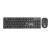 Manhattan Set Tastiera Wireless e Mouse Ottico Layout Italiano