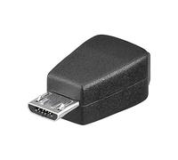 Manhattan Hi-Speed USB Adapter USB Mini-B USB Micro-B Black cable interface/gender adapter - Cable Interface/Gender Adapters (USB Mini-B, USB Micro-B, Black)