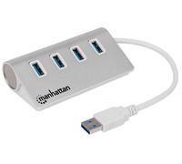 Manhattan Hub USB 3.0 4 porte Silver