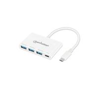 Manhattan Hub USB 3.2 Gen 1 con 3 porte USB-A e 1 porta USB-C™ Power Deliv
