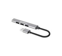 Manhattan Hub USB-A a 4 porte 3 x 480 Mbit/s 1 x Gbit/s USB-A maschio