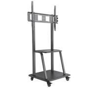 Manhattan 461665 supporto da tavolo per Tv a schermo piatto 2,54 m (100") Nero Pavimento