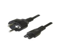 MANHATTAN ICOC 05-NC/B-010 C5 F to Schuko 1m Black