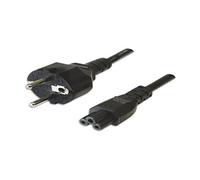 MANHATTAN ICOC 05-NC/B-010 - Cavo alimentazione C5 F a Schuko 1m nero
