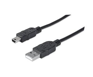 MANHATTAN ICOC UOTG-388 - Cavo USB 2.0 OTG A maschio/Mini B maschio 1,8 mt