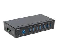MANHATTAN 164405 - Hub USB 3.0, 7 porte, senza alimentazione, industriale