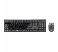 Manhattan Kit Mouse E Tastiera Wireless + Adesivi Layout Inglese Us Qwerty_