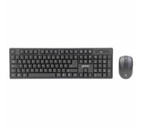 Manhattan 179492 tastiera Mouse incluso Ufficio RF Wireless Tedesco Nero