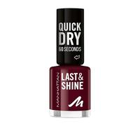 MANHATTAN Last & Shine Smalto per unghie ad asciugatura rapida, vegano e senza esperimenti sugli animali, a lunga durata, finitura ultra brillante, 8 ml, Fb. 730 Your Favourite