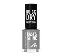 MANHATTAN Last & Shine, smalto per unghie ad asciugatura rapida, vegano e senza esperimenti sugli animali, a lunga durata, finitura ultra brillante, 8 ml, confezione da 230 pezzi in pietra