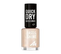 MANHATTAN Last & Shine Smalto per unghie ad asciugatura rapida, vegano e senza esperimenti sugli animali, a lunga durata, finitura ultra lucida, 8 ml, colore 020 Don't Tell