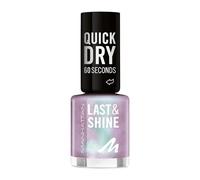 MANHATTAN Last & Shine Smalto per unghie ad asciugatura rapida, vegano e senza esperimenti sugli animali, a lunga durata, finitura ultra brillante, 8 ml, colore 050 Mermaid Fantasy