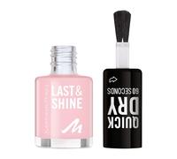 MANHATTAN Last & Shine Smalto per unghie ad asciugatura rapida, vegano e senza esperimenti sugli animali, a lunga durata, finitura ultra brillante, 8 ml, colore 065 Innocent Love