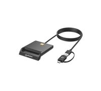 Manhattan Lettore di Smart Card con connettore USB-C™ / USB-A