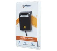Manhattan Lettore/Scrittore di Smart Card USB Compatto Nero