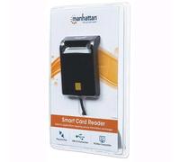 Manhattan Lettore/Scrittore di Smart Card USB Compatto Nero