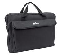 Manhattan London Laptop Bag 17.3", Top Loader, Accessories Pocket, Shoulder Stra