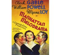 MANHATTAN MELODRAMA (DVD) William Powell Myrna Loy Clark Gable Leo Carillo