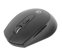 Manhattan MW6200 Mouse Senza Fili 6 Tasti USB-A Nero