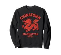 Manhattan New York Chinatown Cinese Lower East Side NYC NY Felpa