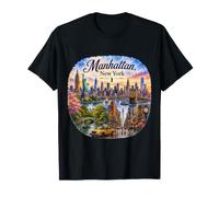 Manhattan, New York City, Central Park, Broadway Maglietta