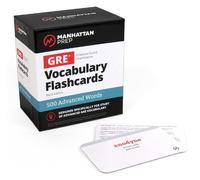 Manhattan Prep 500 Advanced Words: GRE Vocabulary Flashcards (Cards)