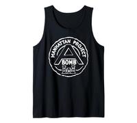 Manhattan Project A Bomb Grunge t-shirt grafica bianca Canotta