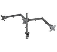 MANHATTAN 461658 - Tischhalterung für 3 Monitore, 13'' - 27'', neigbar