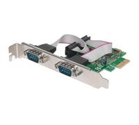 Manhattan Scheda PCI Express Seriale 2 Porte DB9 M