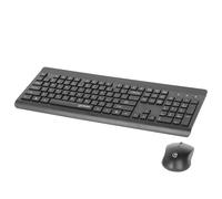MANHATTAN Set tastiera wireless e mouse MWK7350, nero